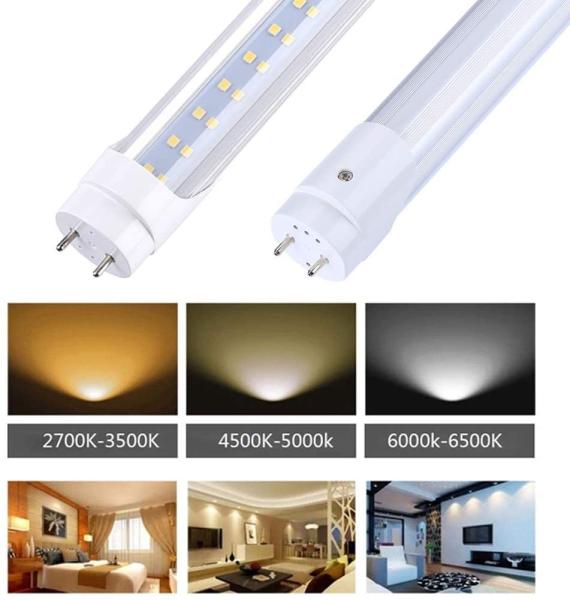 2700k 6500k Supermarket School Hotel T8 4ft 18w LED Tube Light High RoHS CE