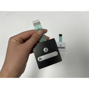 OEM PET Backlit Industrial Membrane Switch Support Complex Graphics Customizatio