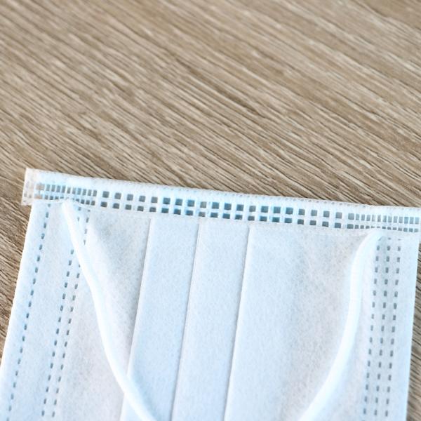 Anti Pollution 3 Ply Non Woven Face Mask Elastic Earloop Style OEM Acceptable