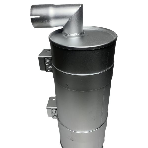 Steel Material Muffler 7.6 KG Weight for CPCD50-100 Forklift Exhaust System Part