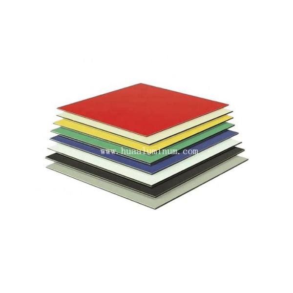 Dustproof 8 Feet Aluminium Composite Curtain Wall Panel PE Coated