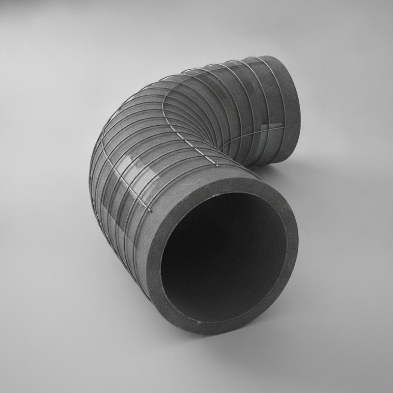 Seamless Reinforced DN125 Concrete Pump Pipe for Putzmeister and Schwing