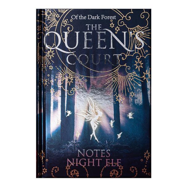 Персонализированный журнал повестки дня на коже формата А5 с печатной обложкой и закладкой