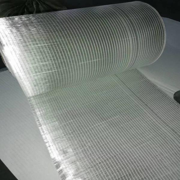 Single Weft E Glass Unidirectional Fiberglass Fabric 410g/M2-440mm For Cover