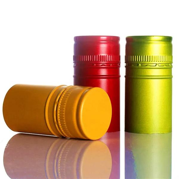 Алюминиевая винтовая крышка для алкогольной жидкости в стеклянных косметических банках и бутылках