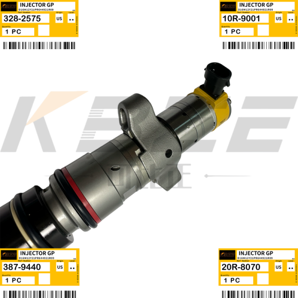CAT E330 EXCAVATOR 387-9440 20R-8070 328-2575 10R-9001 INJECTOR ASSY FITS C9 DIESEL ENGINE
