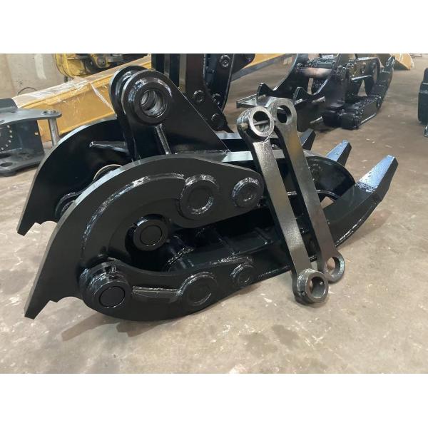 CE Antiwear Mechanical Grab For Excavator ,  Jcb Liebherr Scrap Metal Grab