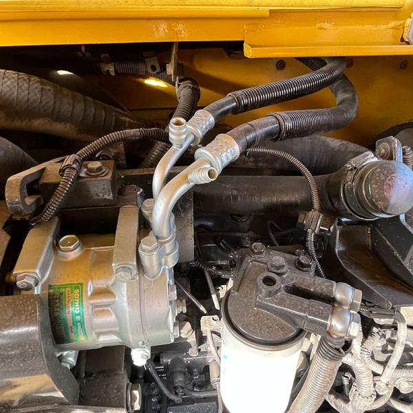 2022 Importé à basse heure utilisée Komatsu Pc70-8 Crawler Mini Excavator