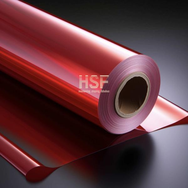 Прозрачная пленка для домашних животных с линейкой 75um красного ПЭТ