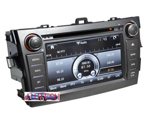 Autoradio for Toyota Corolla Car Stereo DVD GPS Navigation System for Toyota Corolla 2007+