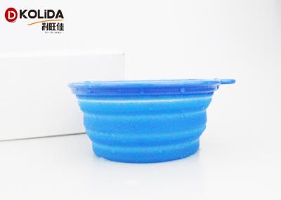 Portable Folding Silicon Pet Food Bowls Travel Collapsible Pet Bowl