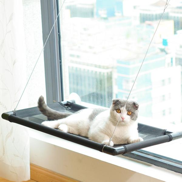 High Load Capacity Cooling Pet Mat Cushion Sucker Hanging Window Cat Hammock
