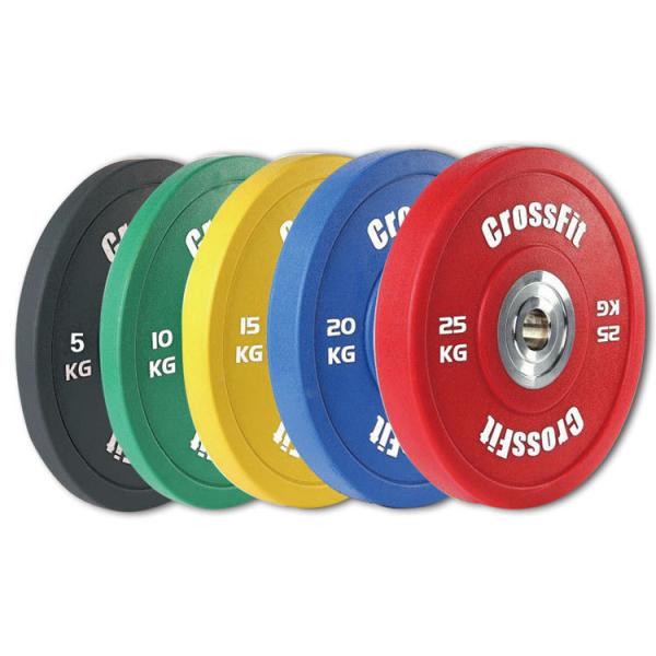 Colored Gym Rubber Weight Disc Competition Bumper Plates