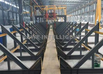 Linha de produção linha da soldadura automática de grande período de produção do feixe de H para a construção pre projetada