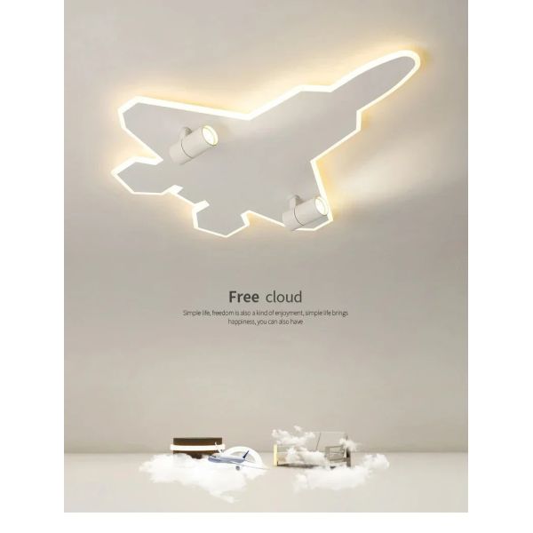 Boy Room Lighting Baby Room Kids Bedroom Ceiling Light Airplane Lamp(WH-MA-305)