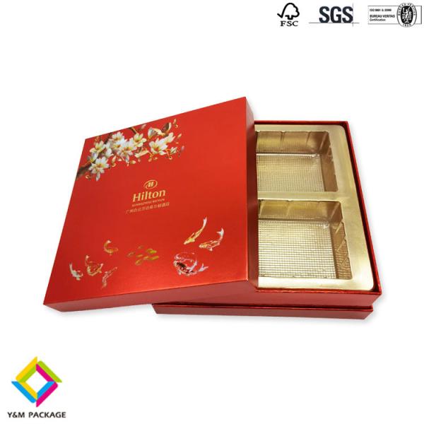 Luxury Flower Rigid Boxes Valentine'S Wedding Favor Gift Box Christmas Mousse Box With Acrylic Ball