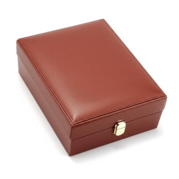 Personalized Leather Watch Display Case Waterproof Luxury Leather Watch Box