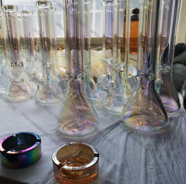 PVD Ion Plating Machine on Ceramic Products,  PVD Plating Machine on Glass Shisha products