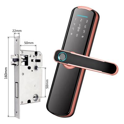 Fechamento esperto de TTlock do escritório, fechadura da porta esperta da impressão digital de 38mm-48mm
