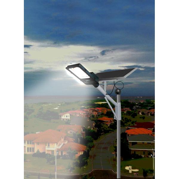 4500lm Pole Mounted Solar Light , 300W 620mm Solar Outdoor Street Light