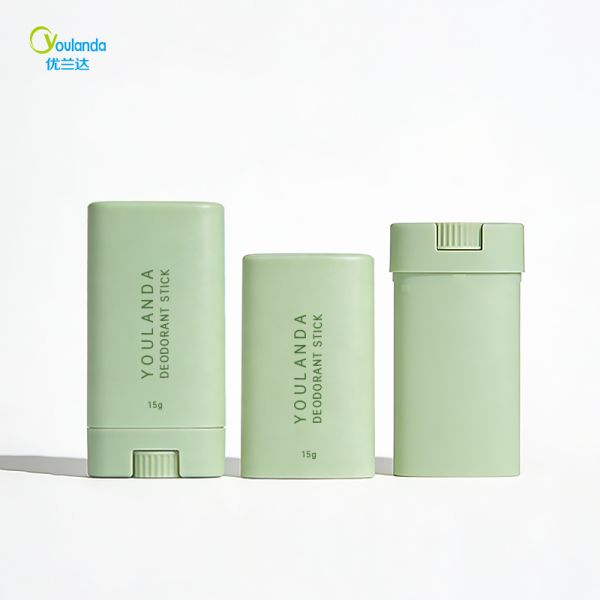 15g 20g OEM Deodorant Stick Tube Flat Twist Up Solid Deodorant Stick Packaging