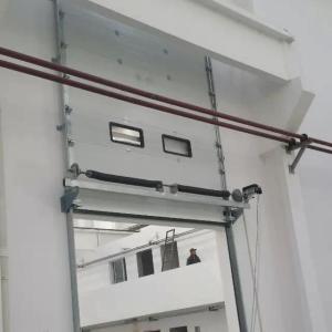 Panneau sectionnel supérieur à distance électrique de porte pour le parc