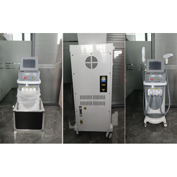 Máquina láser de tratamiento de la piel 3 en 1 IPL RF Nd Yag Máquina de depilación láser para clínica