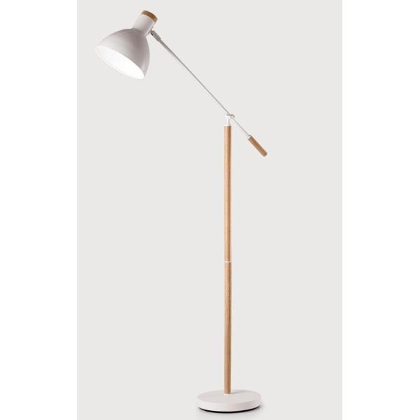 Nordic floor Lamp light switch modern white standing light Living room floor lamp(WH-WFL-12)