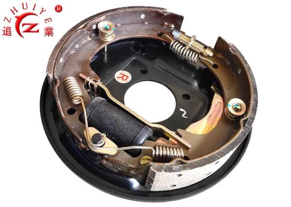 Hydraulic Brake Shoe Assembly Pollution Free For TukTuk / Bajaj Rickshaw