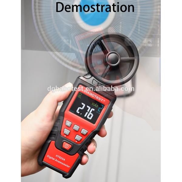 ветромер цифров батарей 3x1.5V AAA портативный