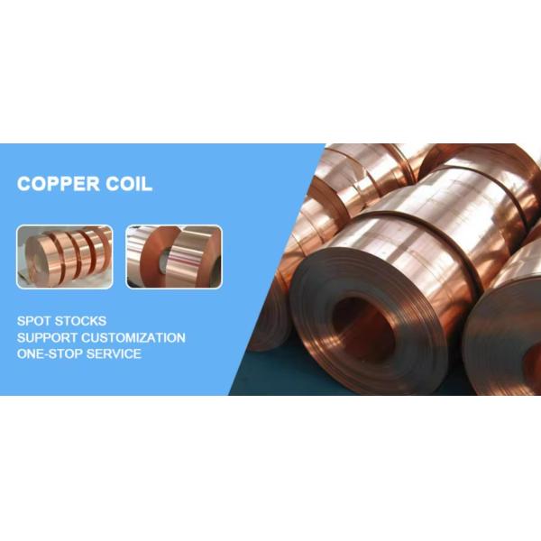 0.2mm 0.3mm 0.4mm 1mm Thickness Copper Tape C10200 C11000 C2200 20mm Pure Copper Strip