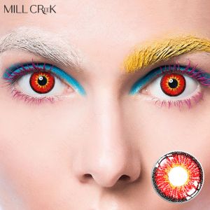 Мягким рецепт глаза аттестованный CE покрасил толщину контактных линзов 0.08mm разбивочную