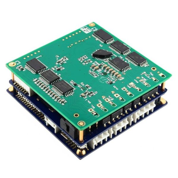 Green Soldermask Aluminum Base PCB 88.4 X 37 Mm Hdi Type 2 N 2 Ideal For Power Electronics And Compact Thermal Solutions