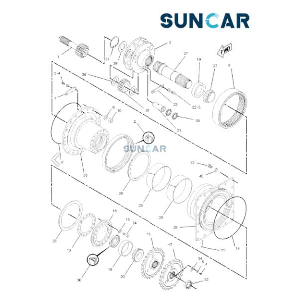 CA2824350 282-4350 2824350 Sello labial Tipo de sello de aceite Para el clasificador de motores C.A.T. 160H 160H ES 160H NA 163H NA