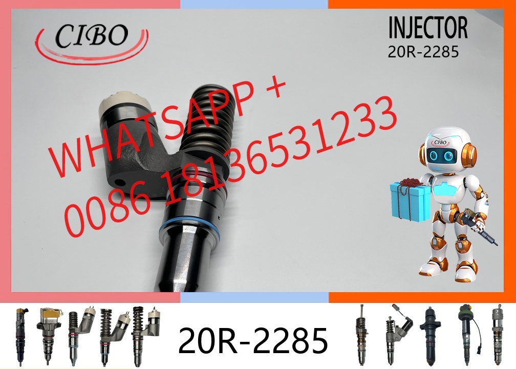 original 20R-2285 Diesel Fuel Injector for  C15 C18 Excavator Engine Replacement for OEM 359-7434 20R-1304 374-0750 20R-2284 30R-0004 original new injector