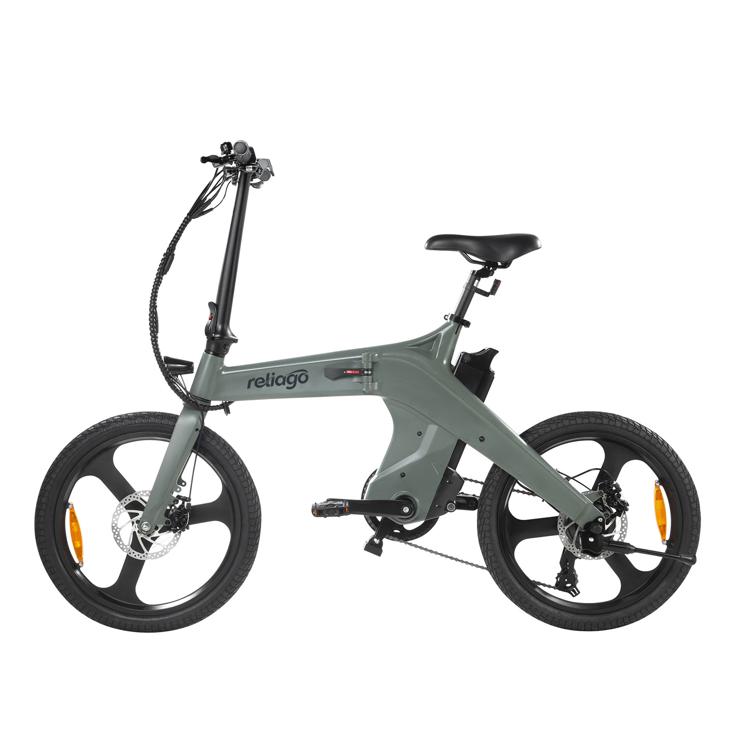 20 Inch Folding Electric Bike With Removable Battery T1 Commuter Ebike