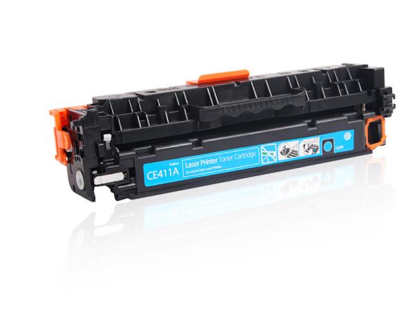 2200 / 2600 Pages Yeild CE411A Toner For HP Laserjet 305 305A Compatibility
