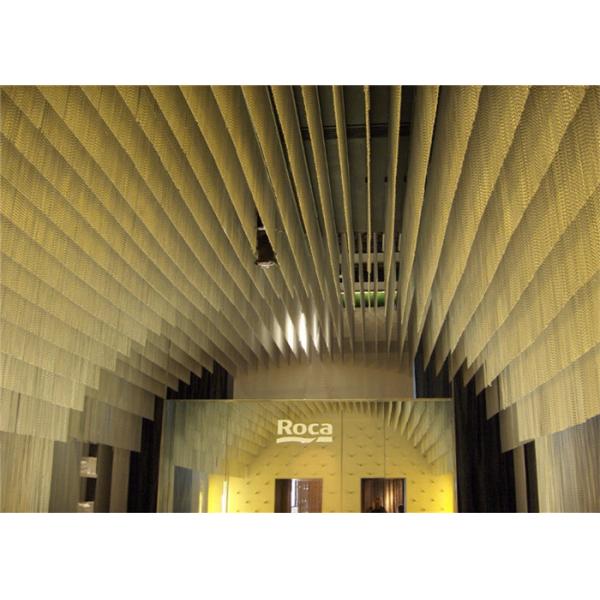 Decoration Aluminum 1.6mm Chain Insect Door Curtains For Living Room