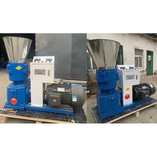 Biomass Wood Granulator Machine Flat Die Straw Wood Pellet Mill Line