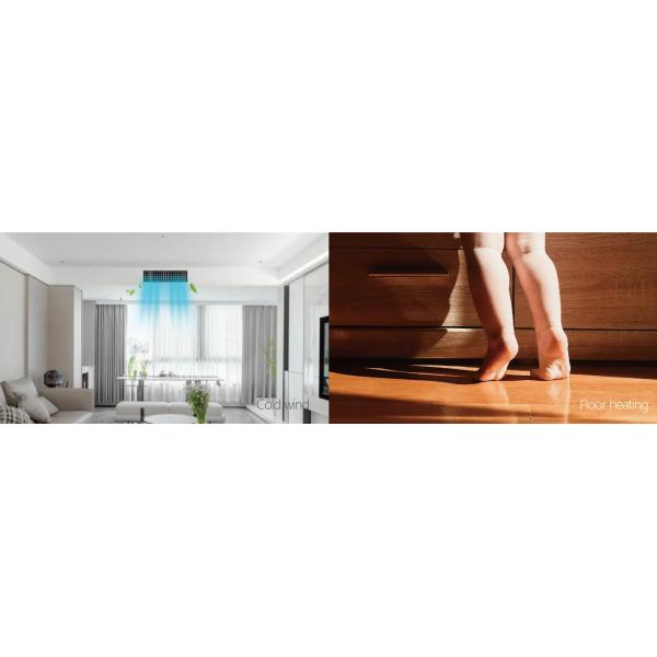 Under Cold Climate Low GWP Heat Pump Pure Aluminum Shell Material