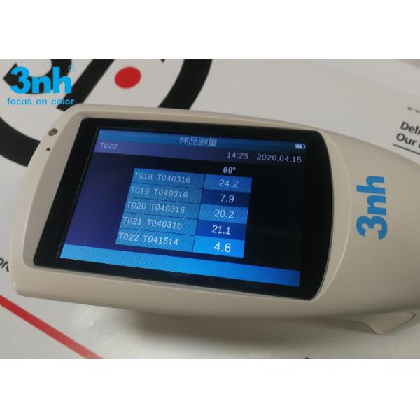 Portable 60° Digital Gloss Meter NHG60  For Painting Plastic Glass Ceramic Metal Leather Tile Fabric