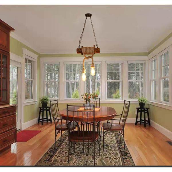 American Retro Attic Light Bamboo  Rope Chandelier(WH-VP-218)
