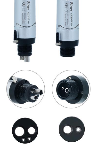 Unidade dental 0.3-0.35Mpa de Handpiece do nariz reto com motor de ar