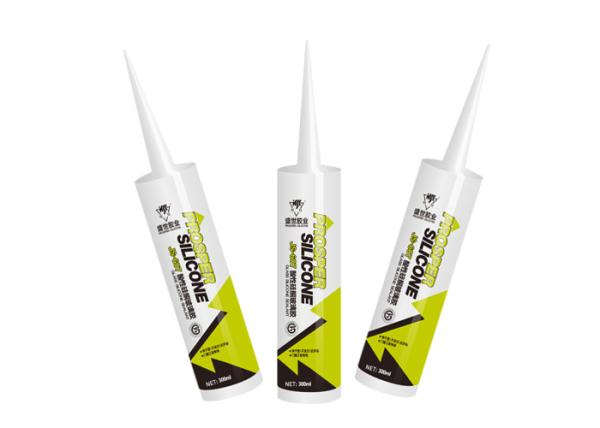 Glass Metal Frame Caulking Chemical Resistant Silicone Sealant Easy To Apply
