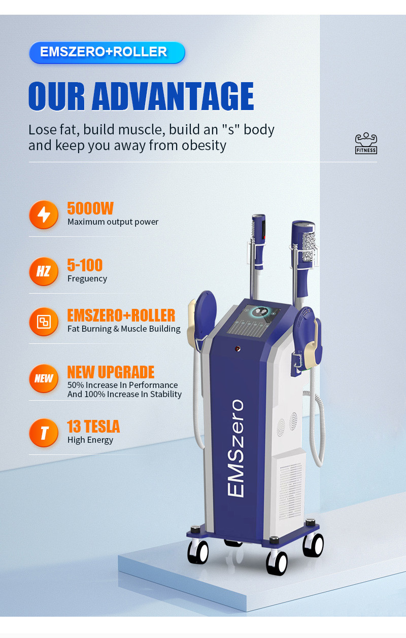 2 в 1 Electro машины EMS ваяя магнитном простимулируйте тело уменьшая оборудование