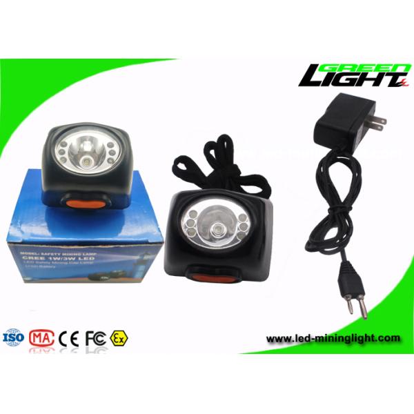 Небольшая яркость лампы крышки 8000LUX горнорабочих СИД размера 221lum с экраном цифров