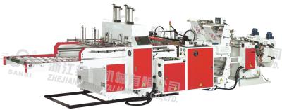 Hot Cutting LDPE T-shirt Bag Making Machine 230 - 250 pcs/min Full Automatic