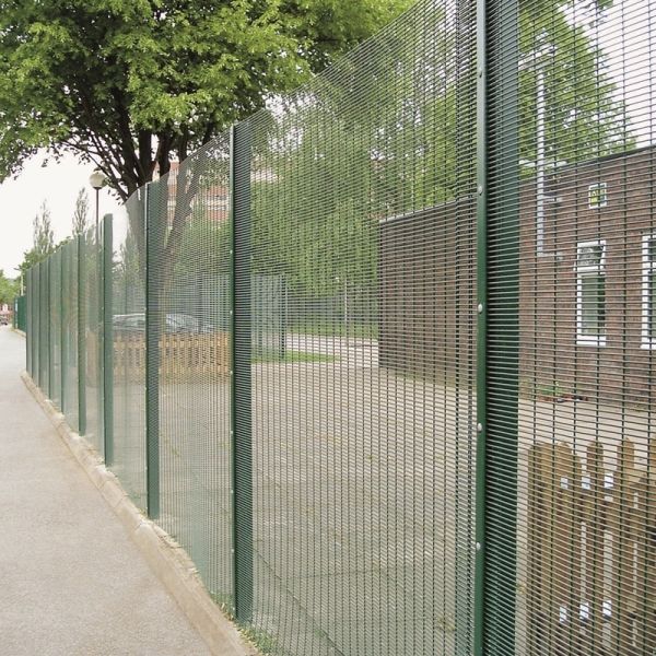 Corrosion Resistant Coating 358 Anti Climb Fence For High Security Facility Protection