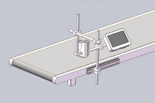 Industrial HP TIJ 2.5 Thermal Inkjet Printer For Text Barcode Graphics Date