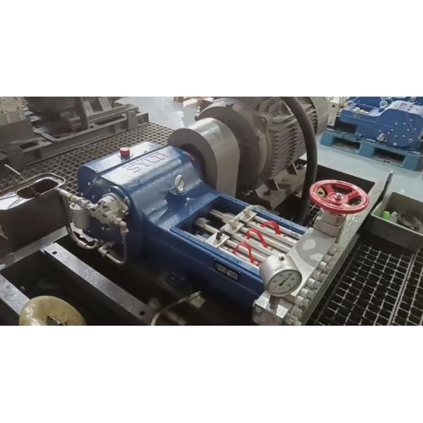 500-1000bar Three Piston Reciprocating Triplex Plunger Pump High Pressure